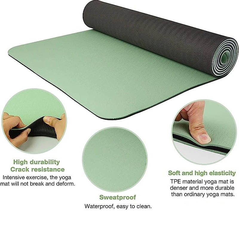 FitMamaSphere Premium Yoga Mat with Mat Strap