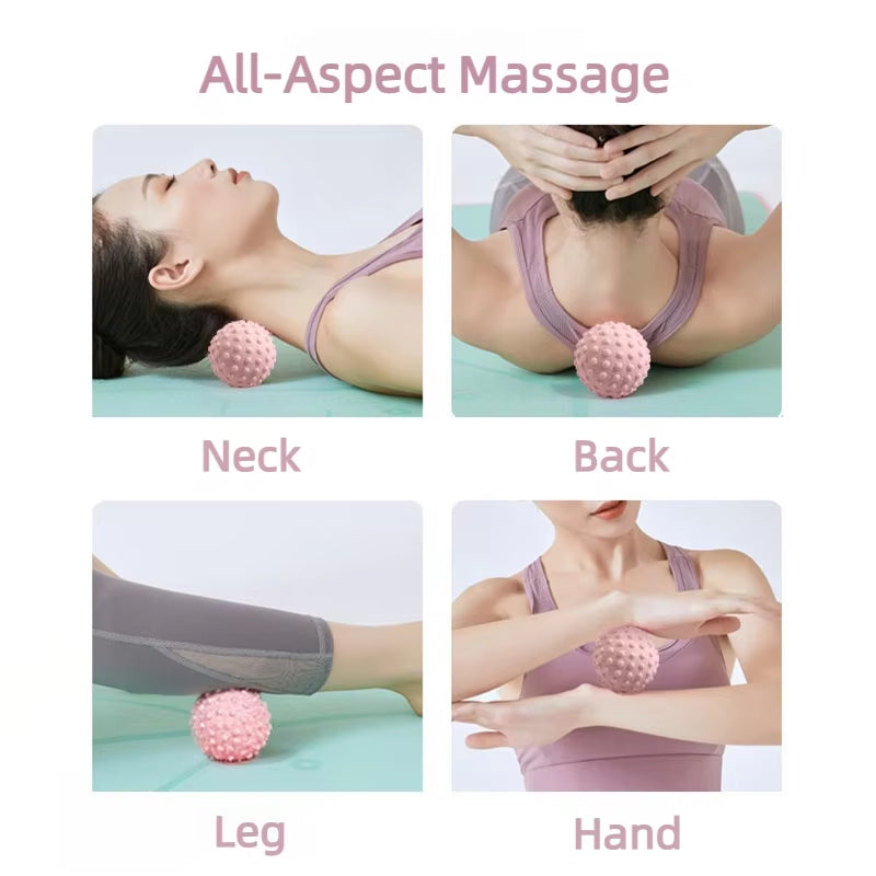 The New Fascia Ball Raised Point Massage TPR Posture Master Yoga Waist and Back Foot Neck Membrane Peanut Sole Muscle Relaxation