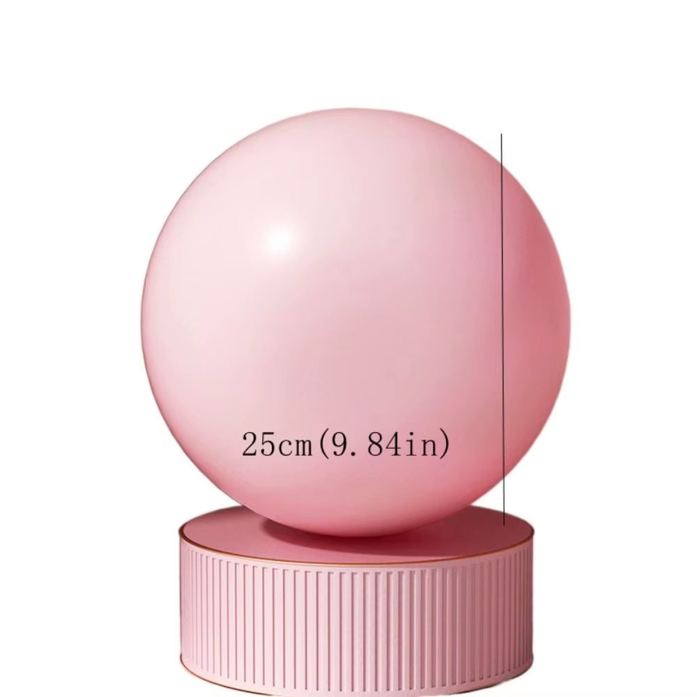 Women Gym Yoga Fitness Ball Thickening Type Anti-Explosion Diameter 25 Cm Pilates Workout Mini Ball Sculpting Legs and Hips